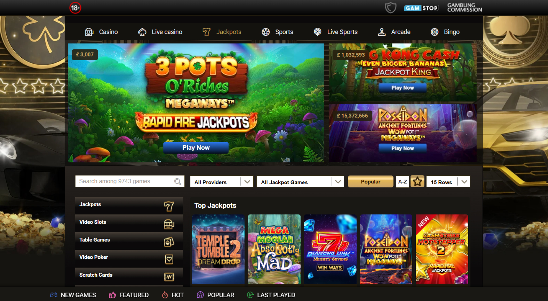 Mega Riches Casino screenshot 3