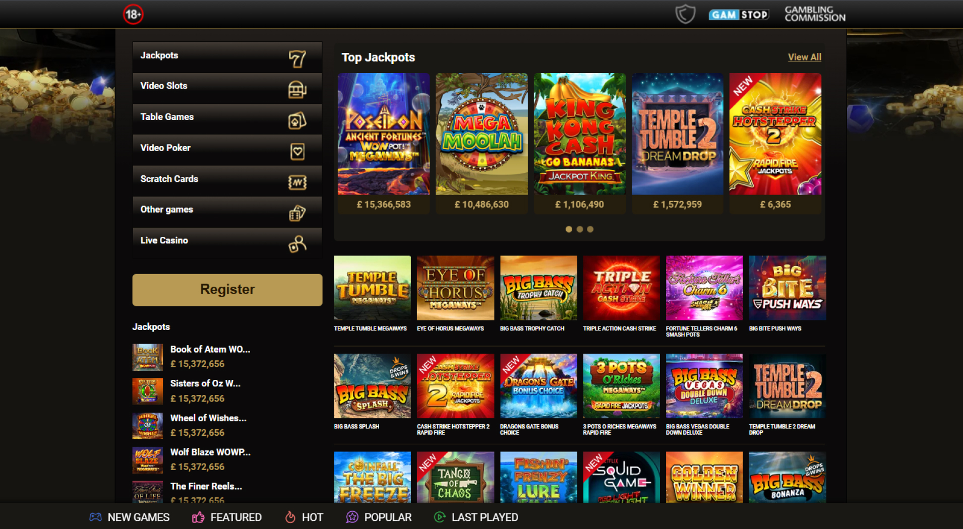 Mega Riches Casino screenshot 4